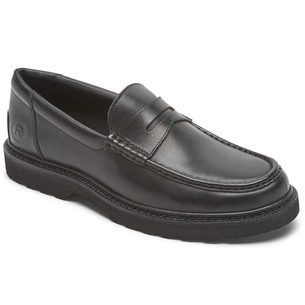 Rockport Slip-Ons Herre Svart - Peirson Penny Keeper - FHUZ67208